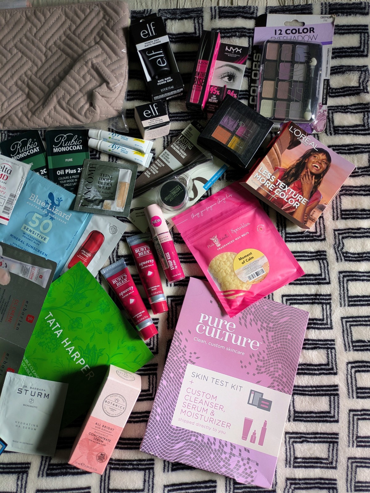 Large Lot Of Mixed High-End Beauty, Skin, Hair Care Samples + Others (62 pieces)