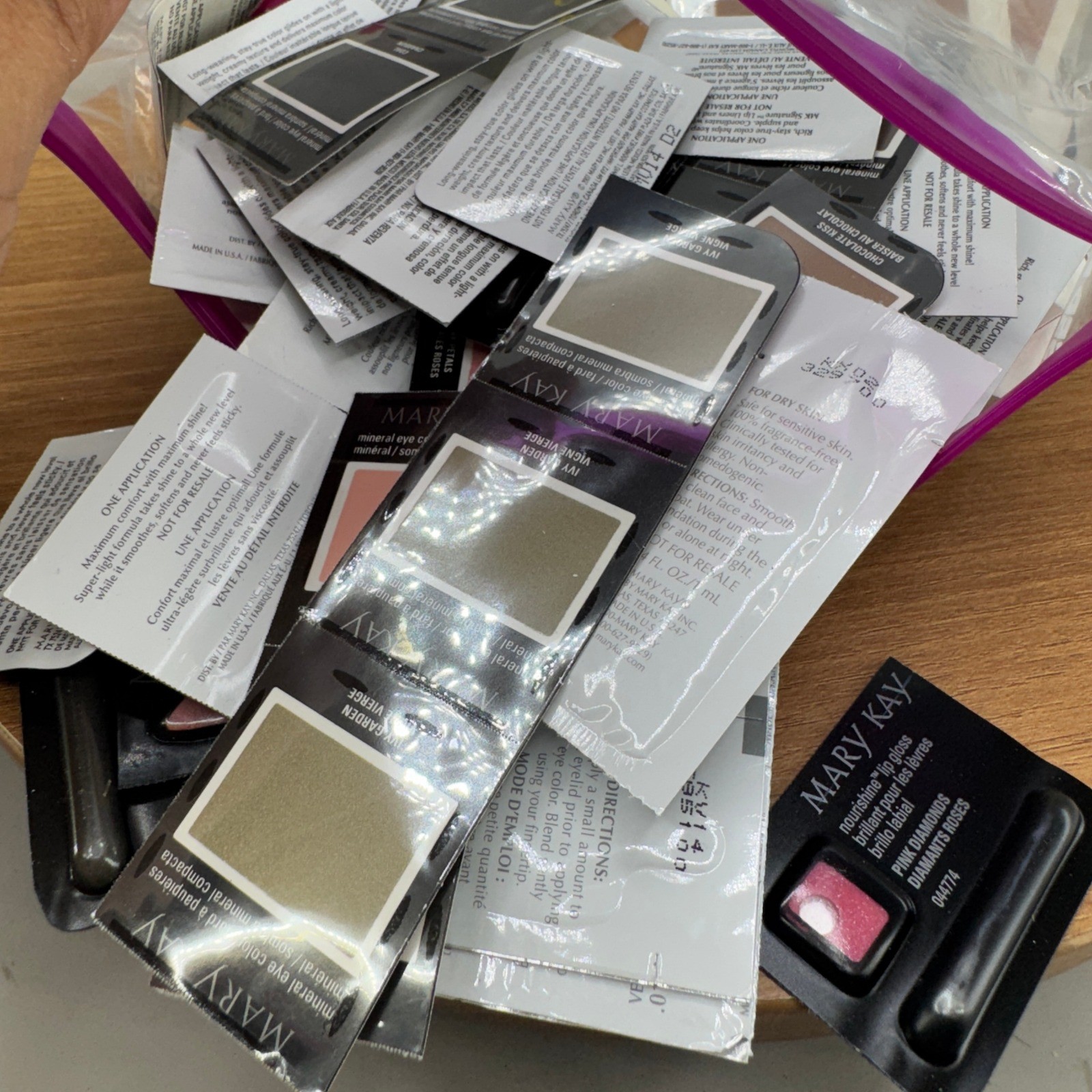 Mary Kay Makeup Skincare Samples Lot OS Multicolor Beauty Travel Trial Bulk