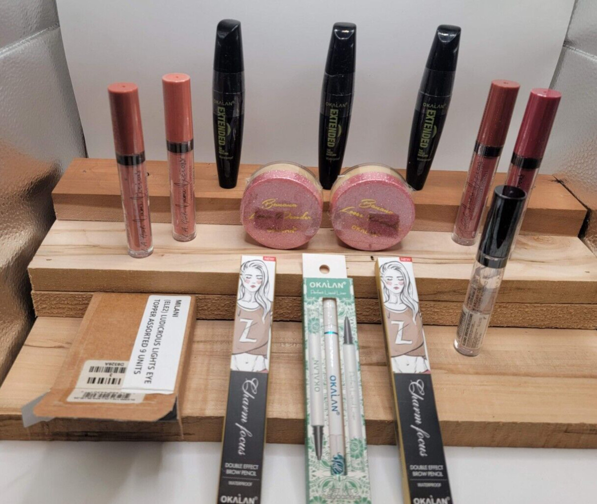 30 Pc Maybelline L’Oréal Mally & More Mixed Makeup Lot New & Unused