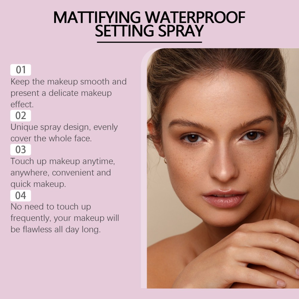 Matte Makeup Fit Spray ntle Fresh Lasting Facial Makeup Oil