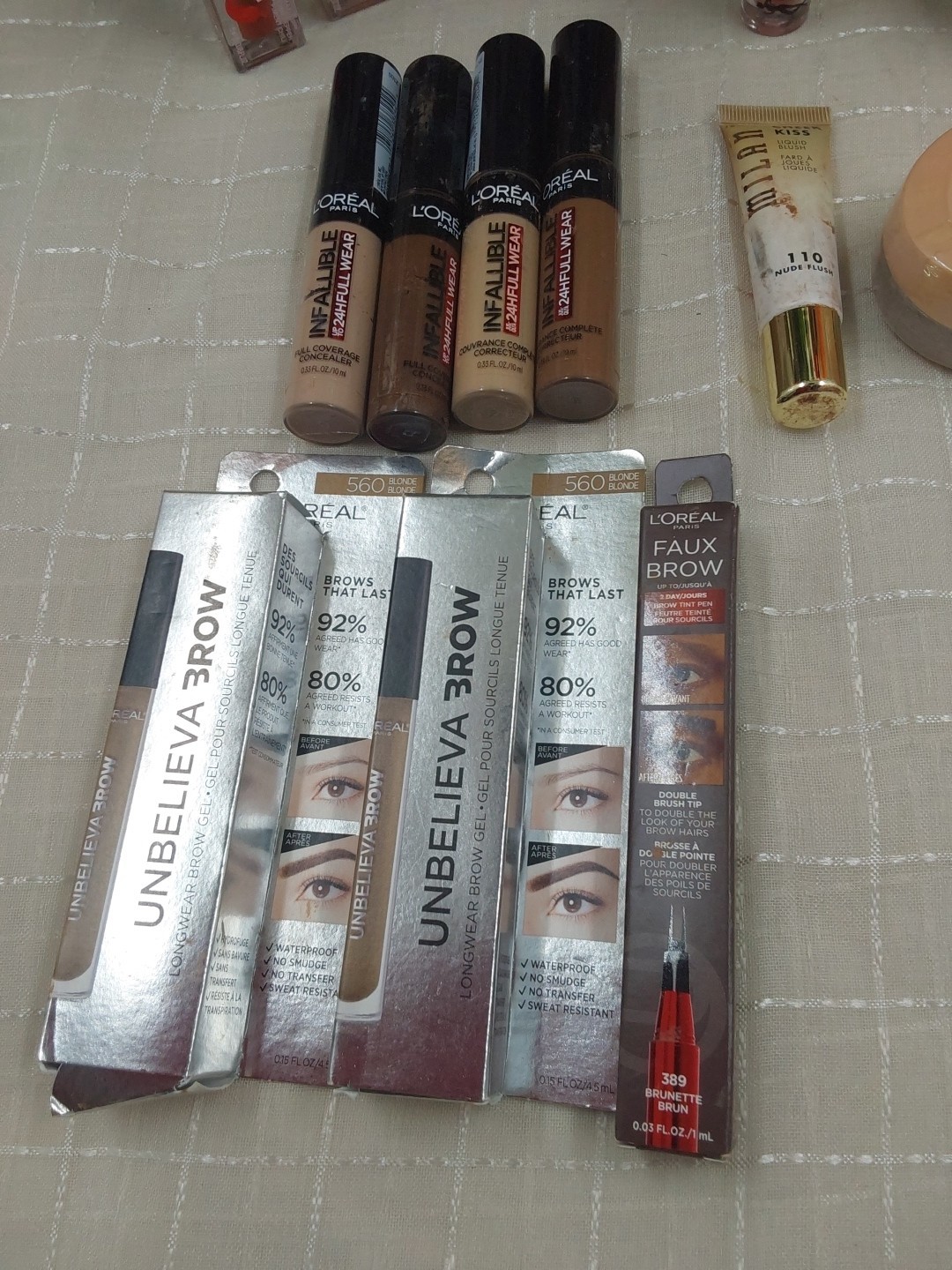 Deluxe Makeup Lot 💄 Assorted Brands & Colors (Milani-Maybelline-ELF-wet N Wild)