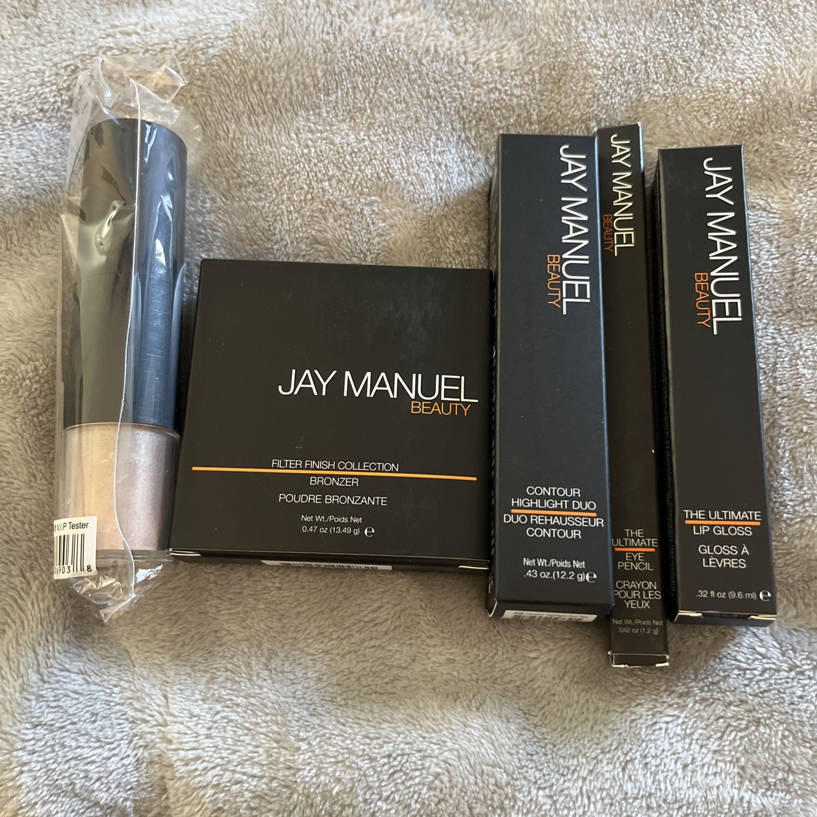 Jay Manuel Beauty Bundle Pack 5 Pieces New In box. A126