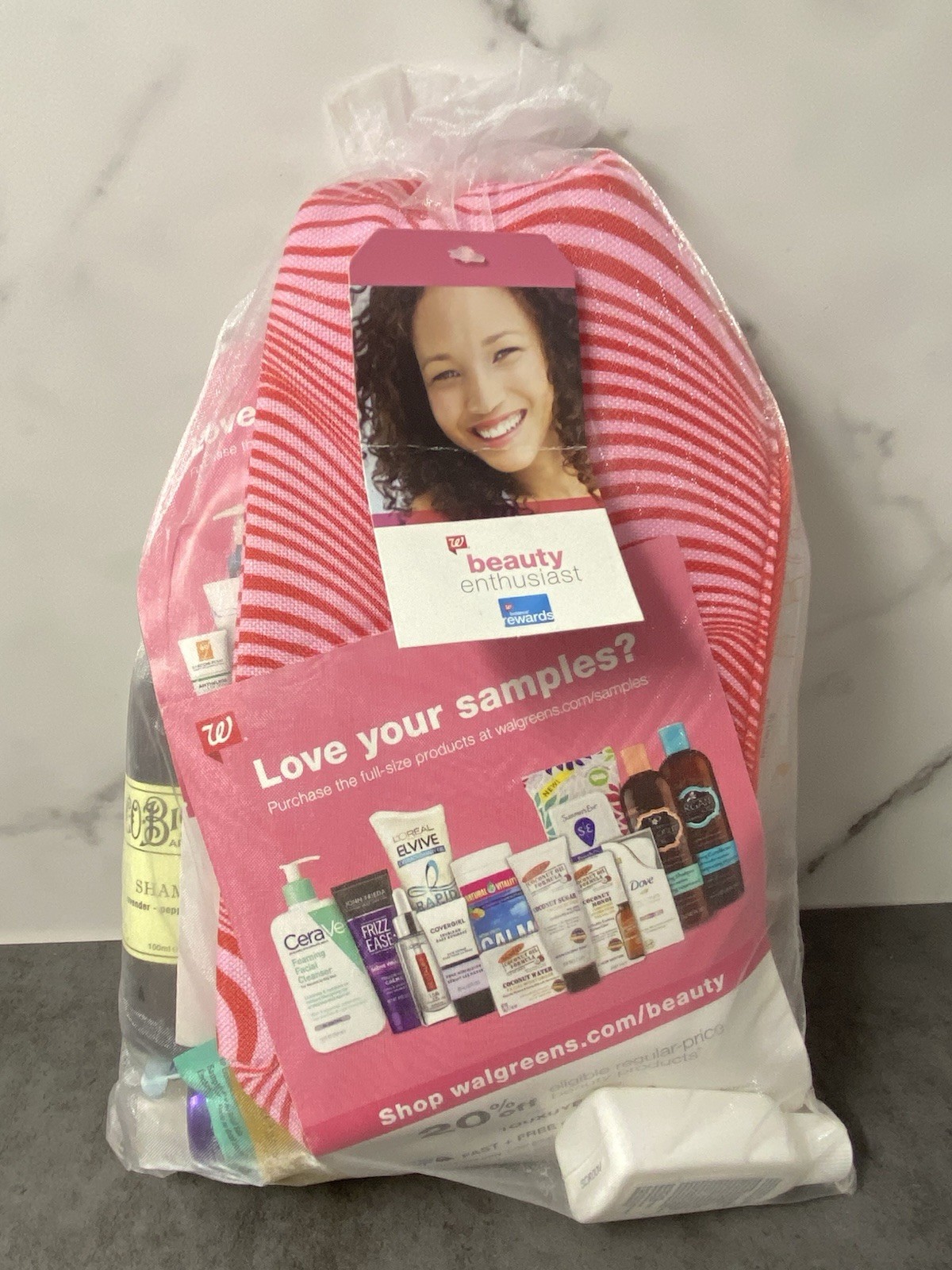 Walgreens Beauty Skincare Products 42 Pc Lot Mini Travel Sample +Bag
