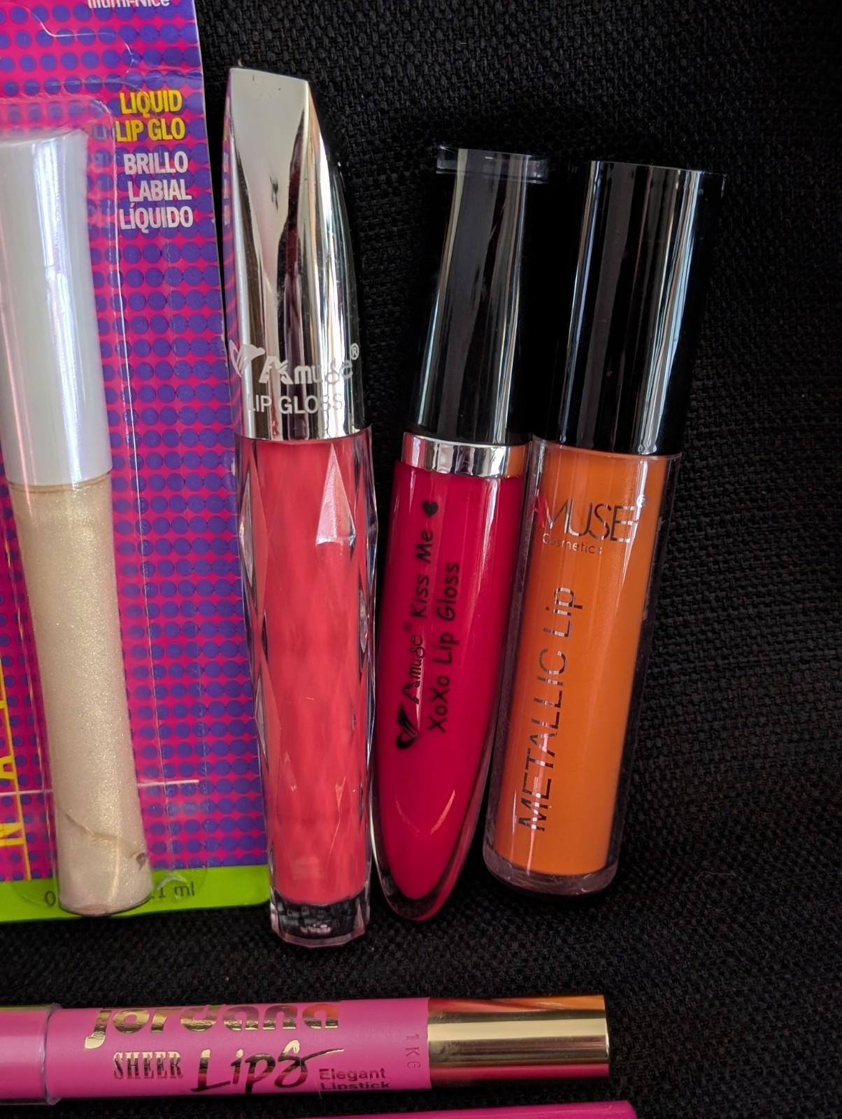 Assorted LIP MAKEUP BEAUTY Bundle Lot-12 PCS-New/VTG/Discontinued-Lot5