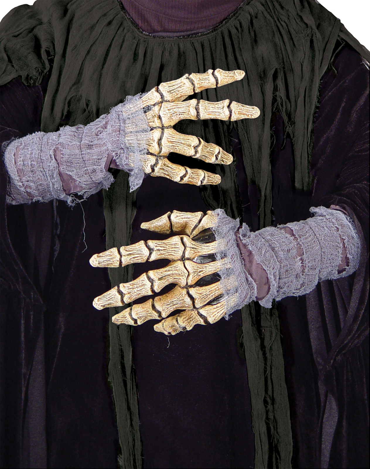 Bone Hands With Gauze – Morris Costumes
