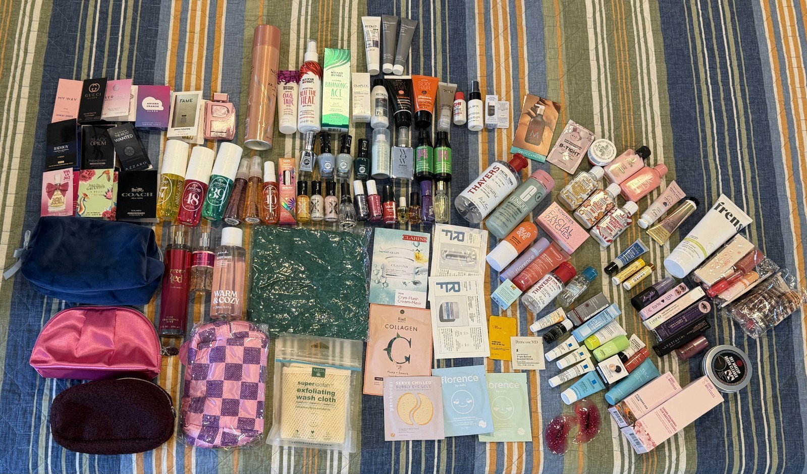 Huge Fragrance, Skincare, and Makeup Sample Lot + Full Sizes!