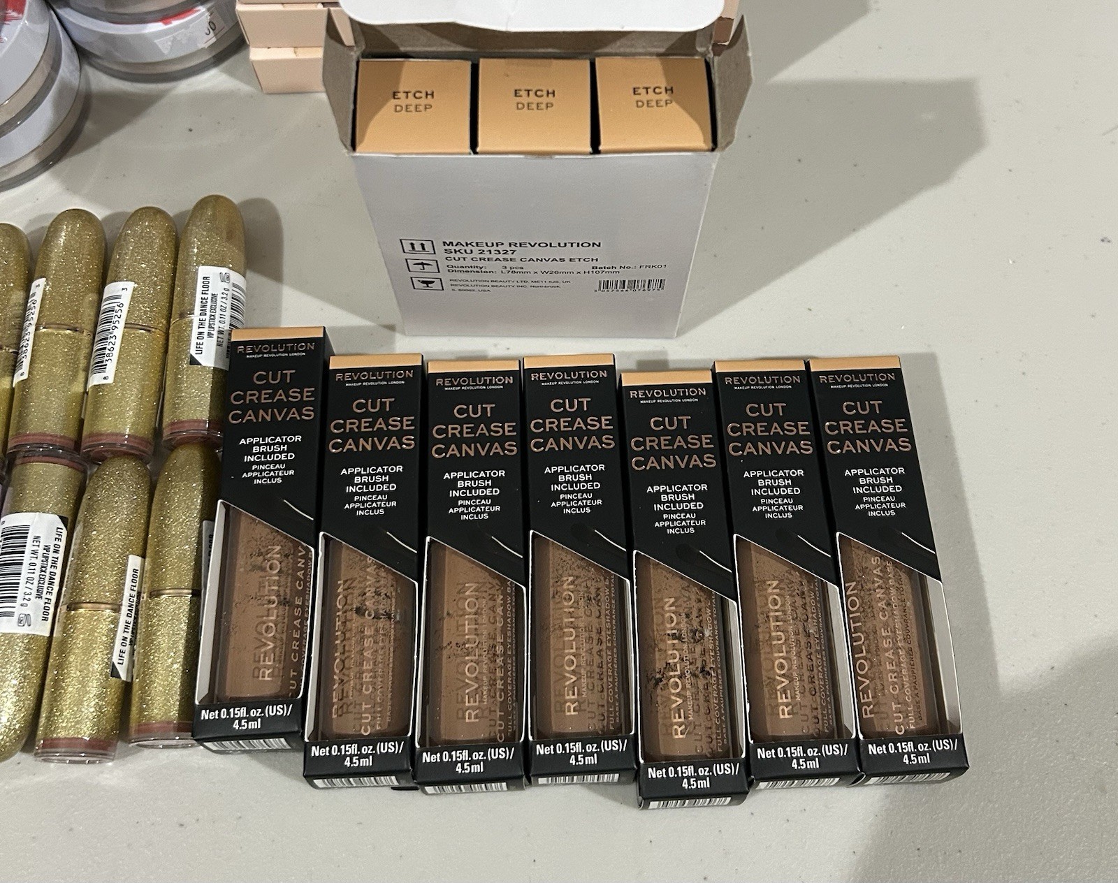 Lot of (130) Assorted Revolution Products