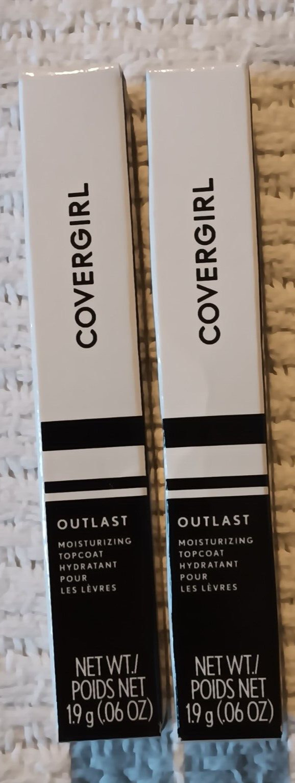Covergirl Lip Balm Coral Dreams Rose Lipstick Liner Clear Outlast Topcoat Lot