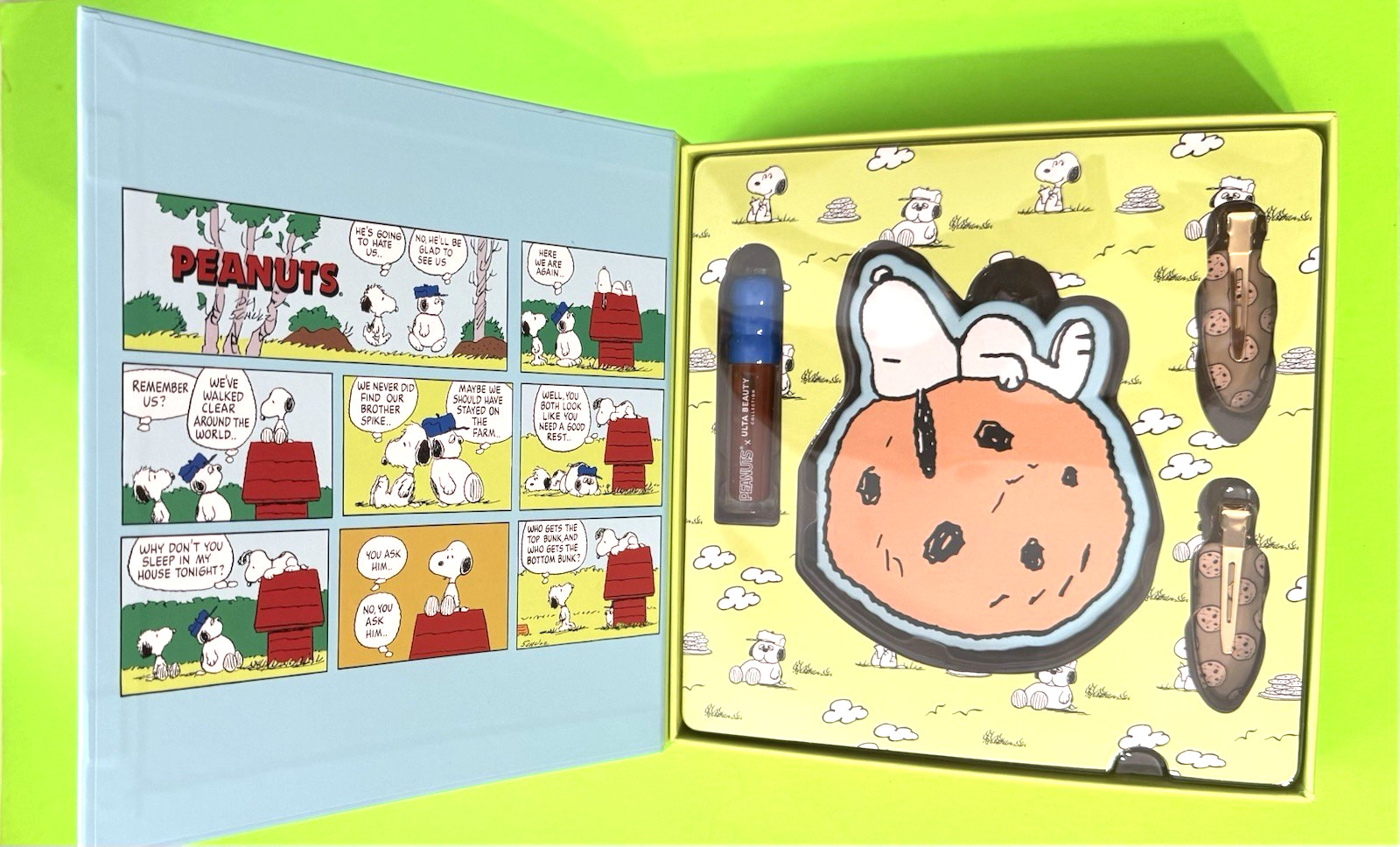 Ulta Beauty Collection x Peanuts A LITTLE SOMETHING SWEET 4 Piece Beauty Vault