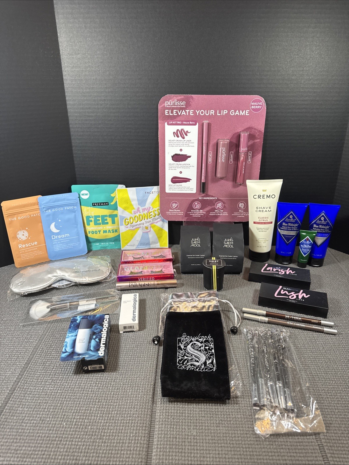 Mixed beauty Bundle Resale Lot Dermalogica Glamnetic Urban Decay More