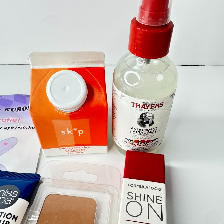 Lot of 12 Deluxe / Travel Size Hair, Skin Care, Makeup Beauty Product Samples