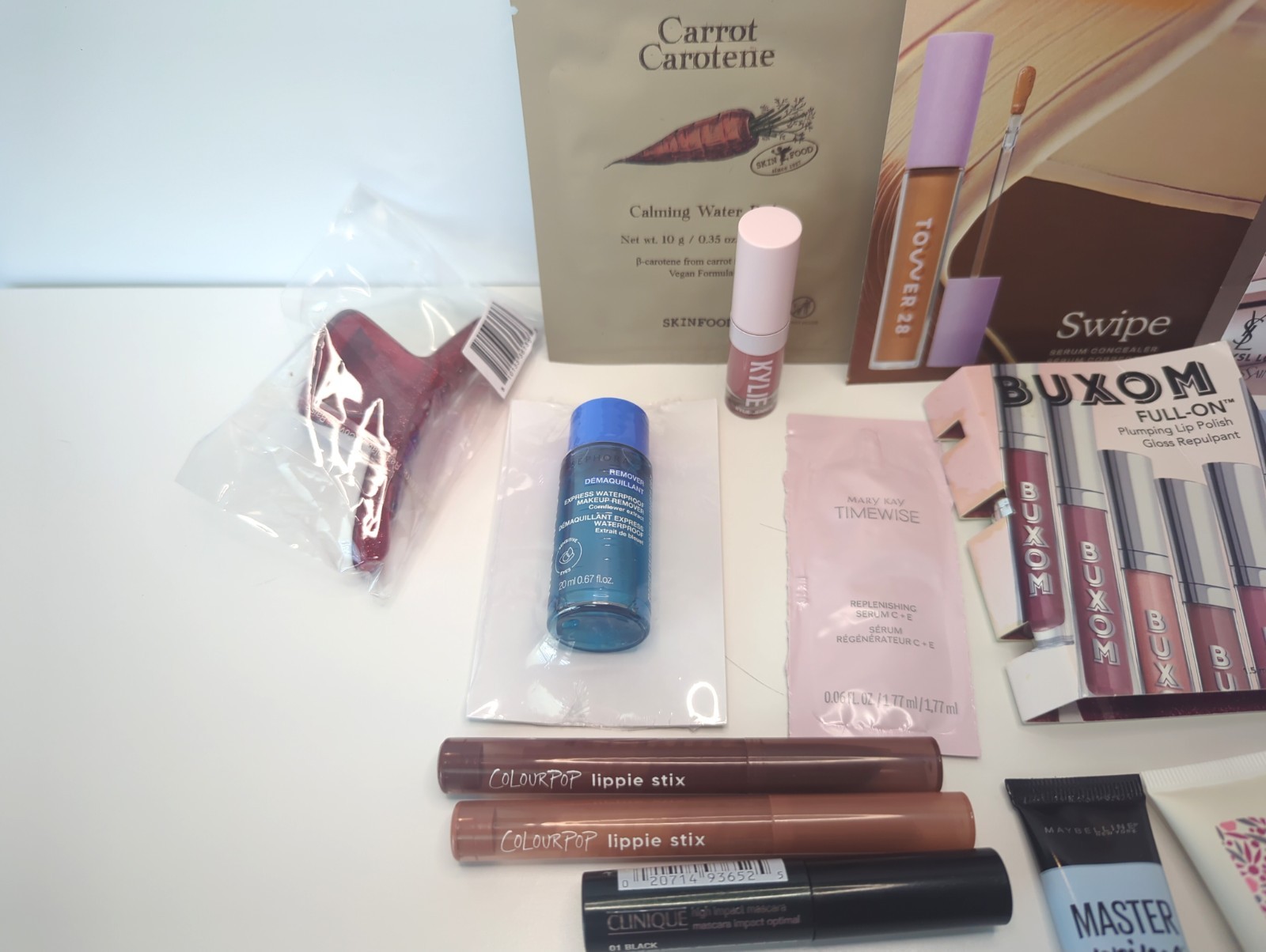 20pc High End Beauty Sample Full Sized Lot Lancome, YSL, Too faced, Laneige