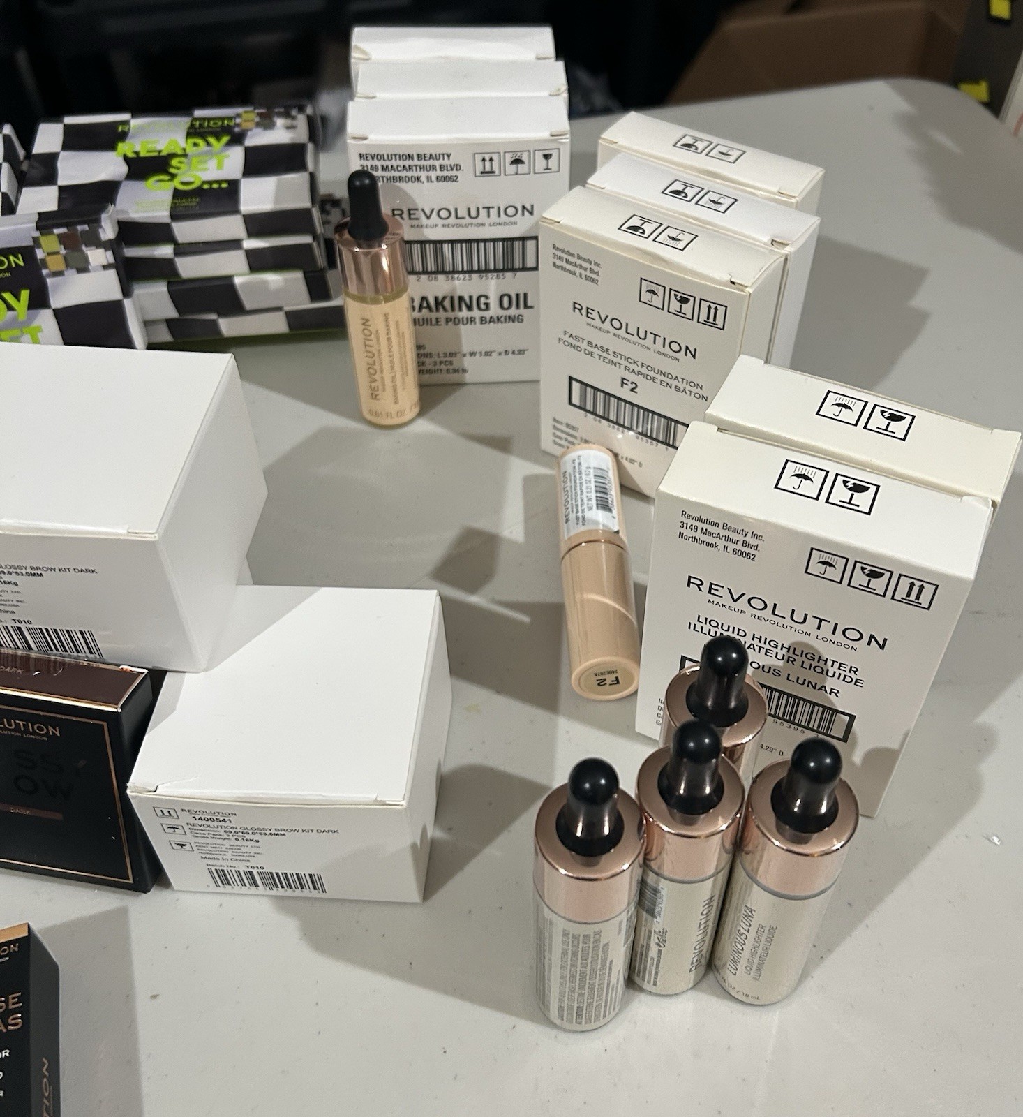 Lot of (130) Assorted Revolution Products