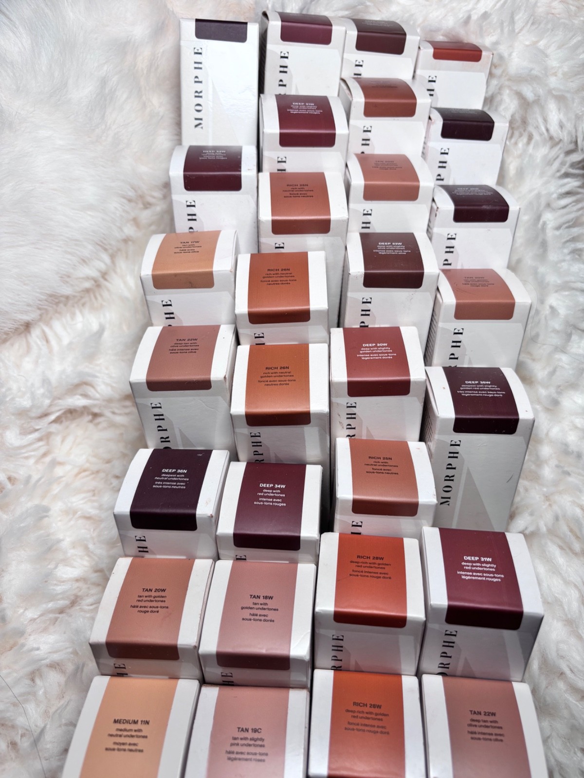 Lot of 50 morphe Lightform foundations