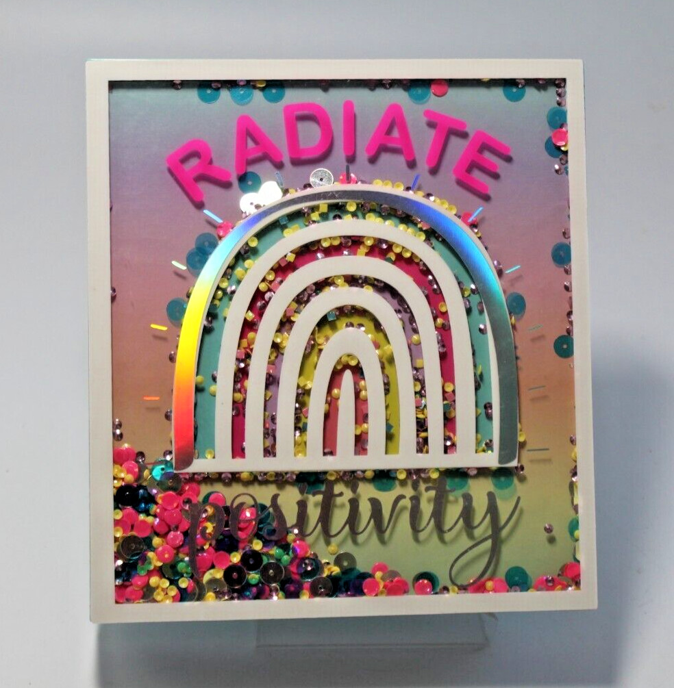 Claire’s Radiate Positivity 50 Piece Makeup Book for Girls Big Variety Kit