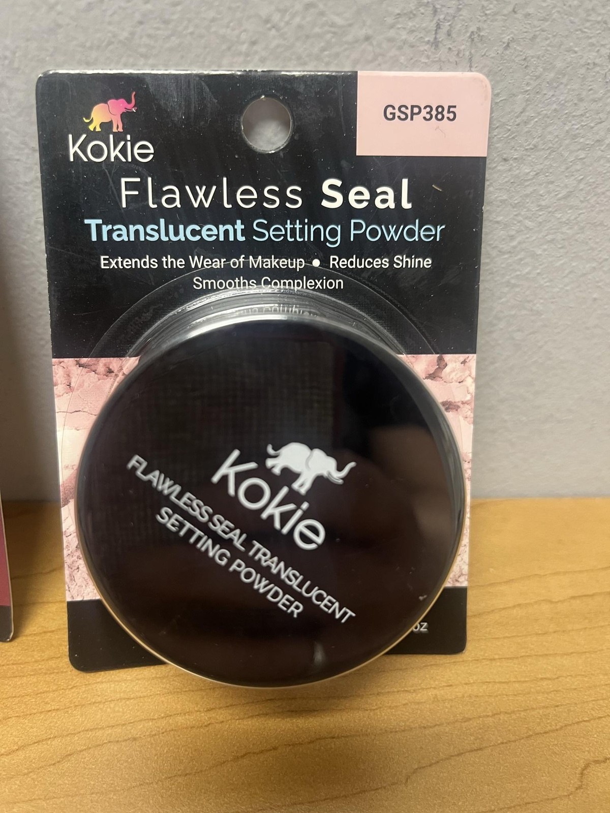 Kokie Nourish Tint Lip Oil Pinky Promise & Flawless Seal Powder Cruelty Free