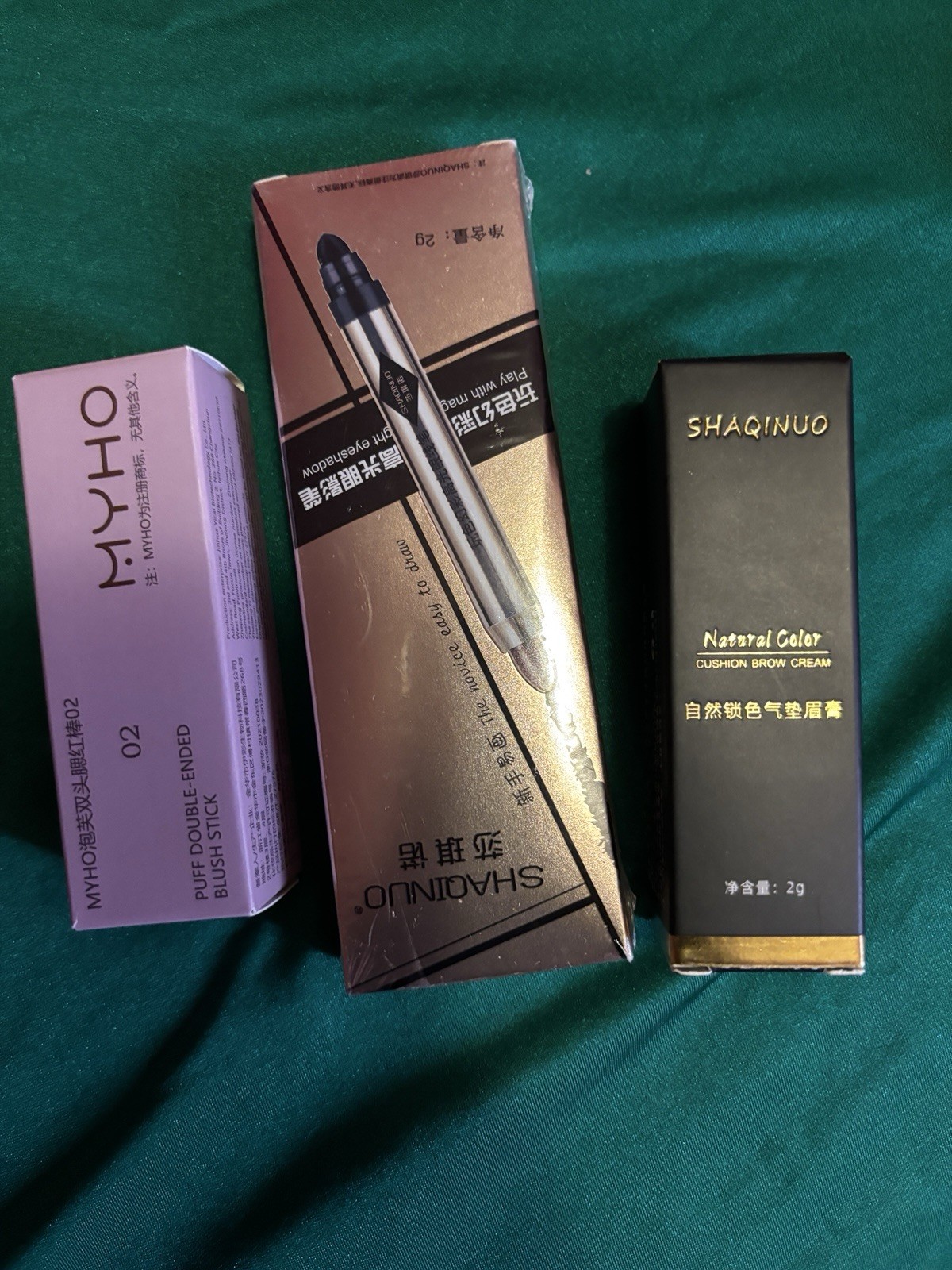 15 Piece Makeup Bundle + Handmade press on nail sets