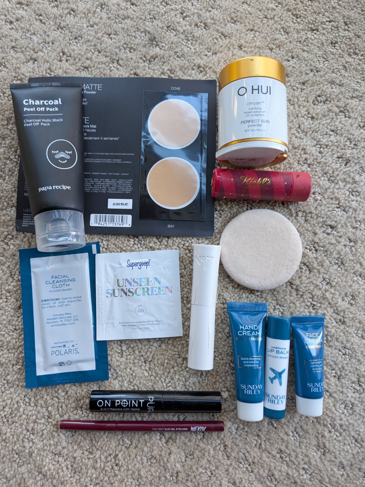 Skincare Beauty Lot Sunday Riley Supergoop O HUI Papa Recipe Kiehls Bundle