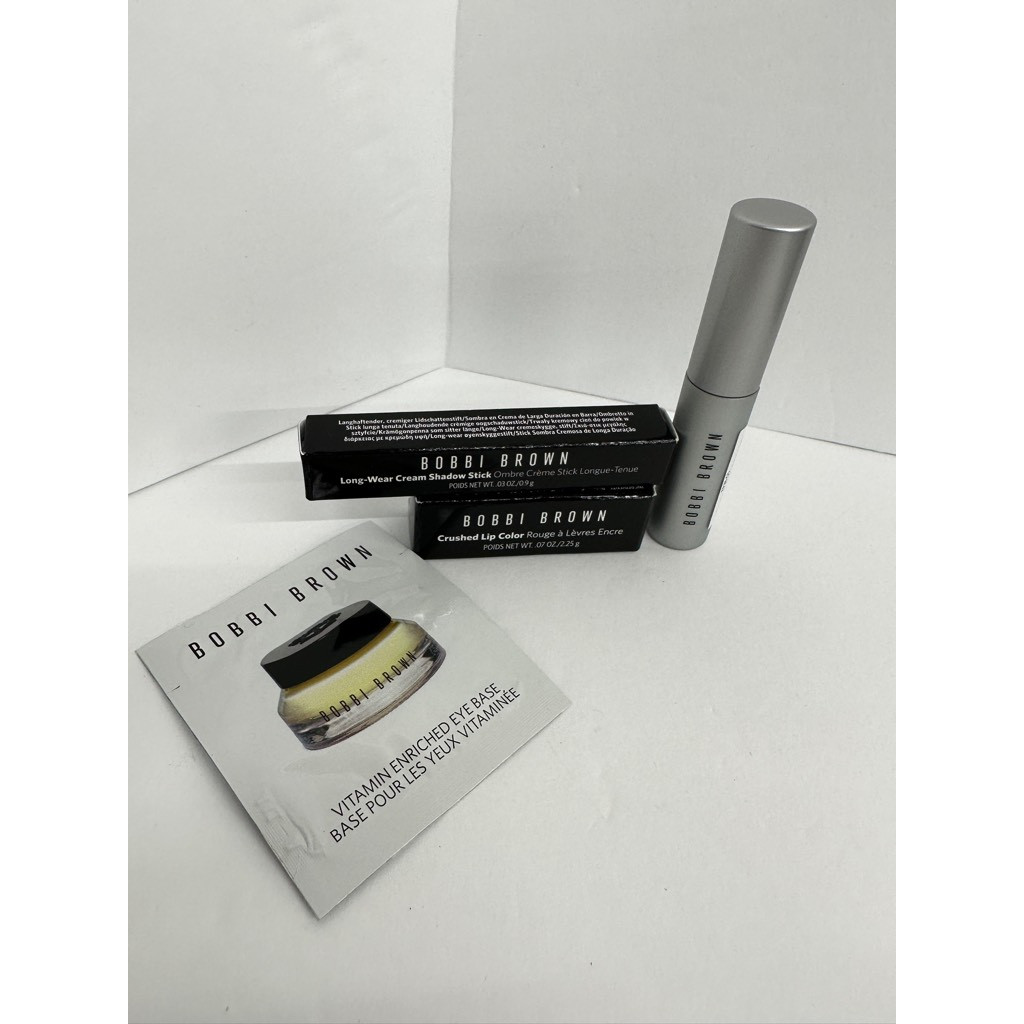 Bobbi Brown Mixed Lot Mascara Crushed Lip Color Shadow Stick Eye Base Samples