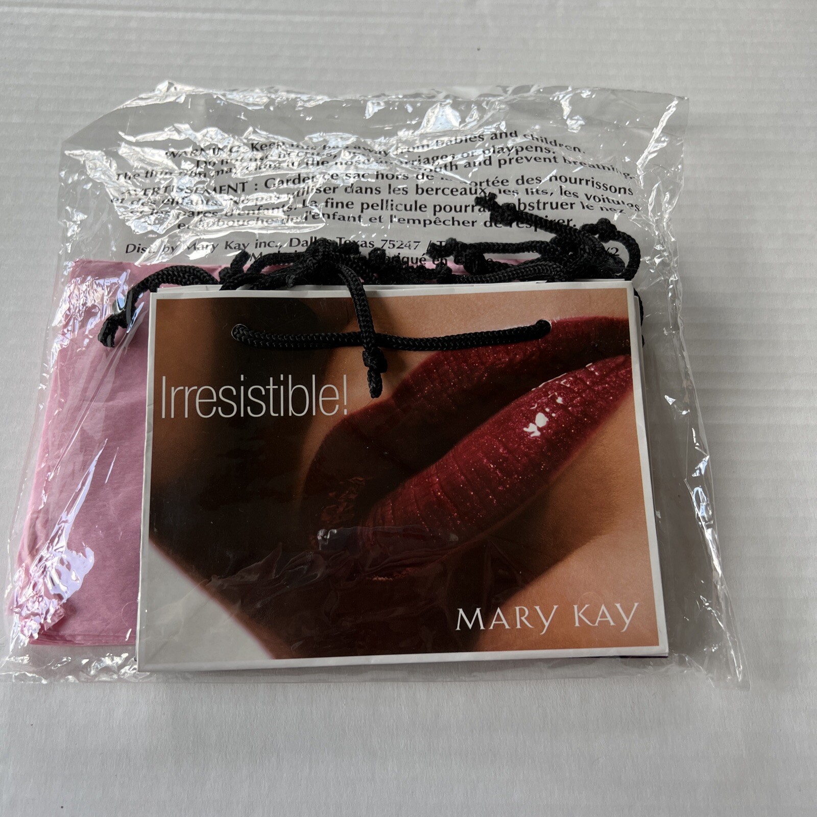 5 Pack Of Mary Kay Sample/Gift Bags-Brand New! And Includes 10Pink Tissue Papers
