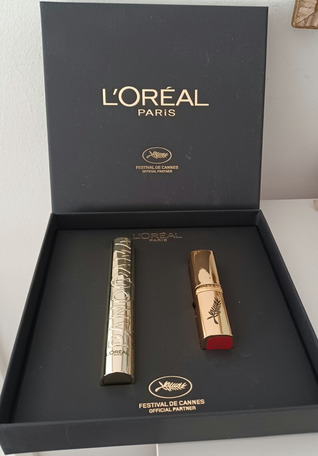 L’OREAL PARIS PANORAMA MASCARA COLOR RICHE 297 LIPSTICK 2024 FESTIVAL DE CANNES