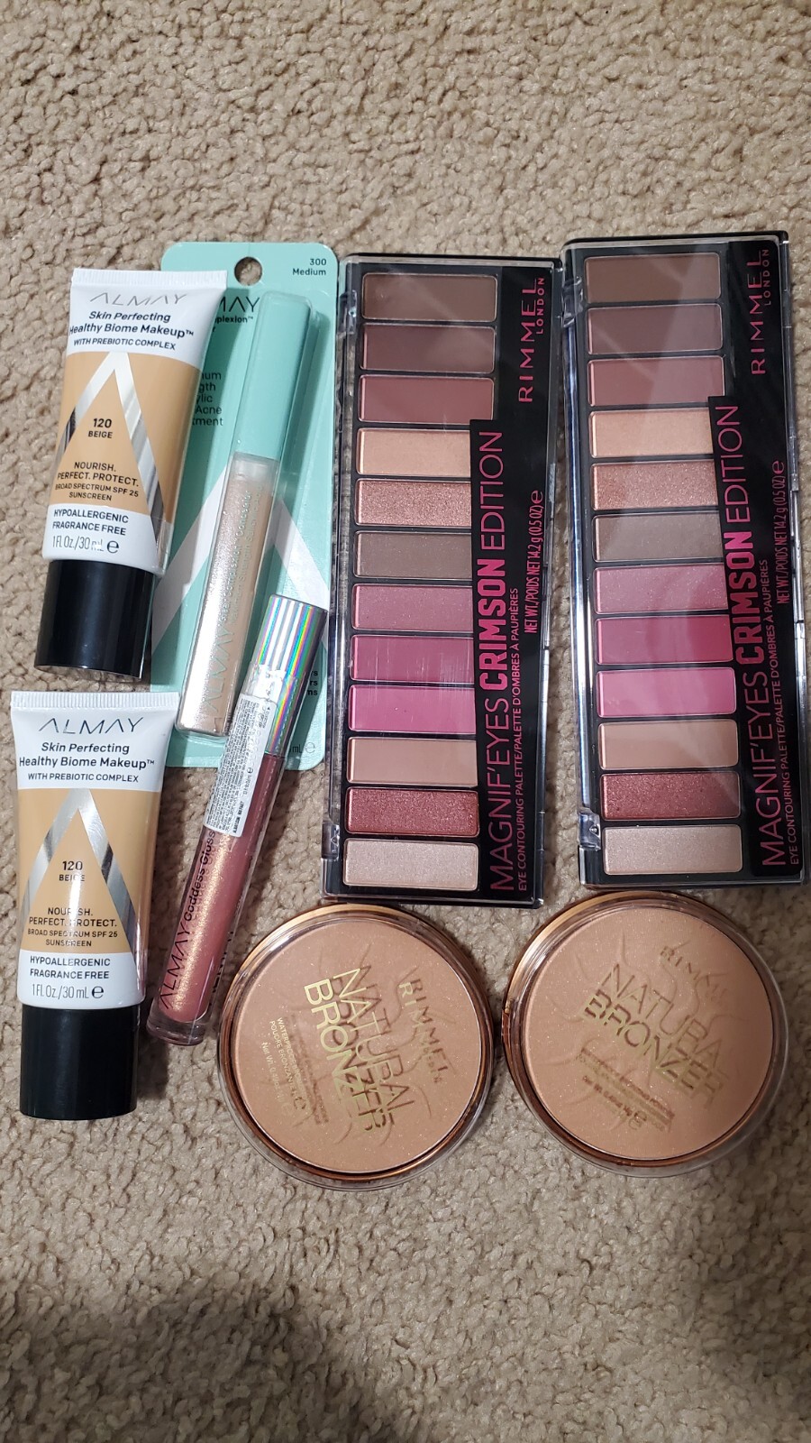 Mixed Lot 15pcs Makeup+Skincare (Neutrogena, Revlon, Covergirl, L’Oréal, Olay..)