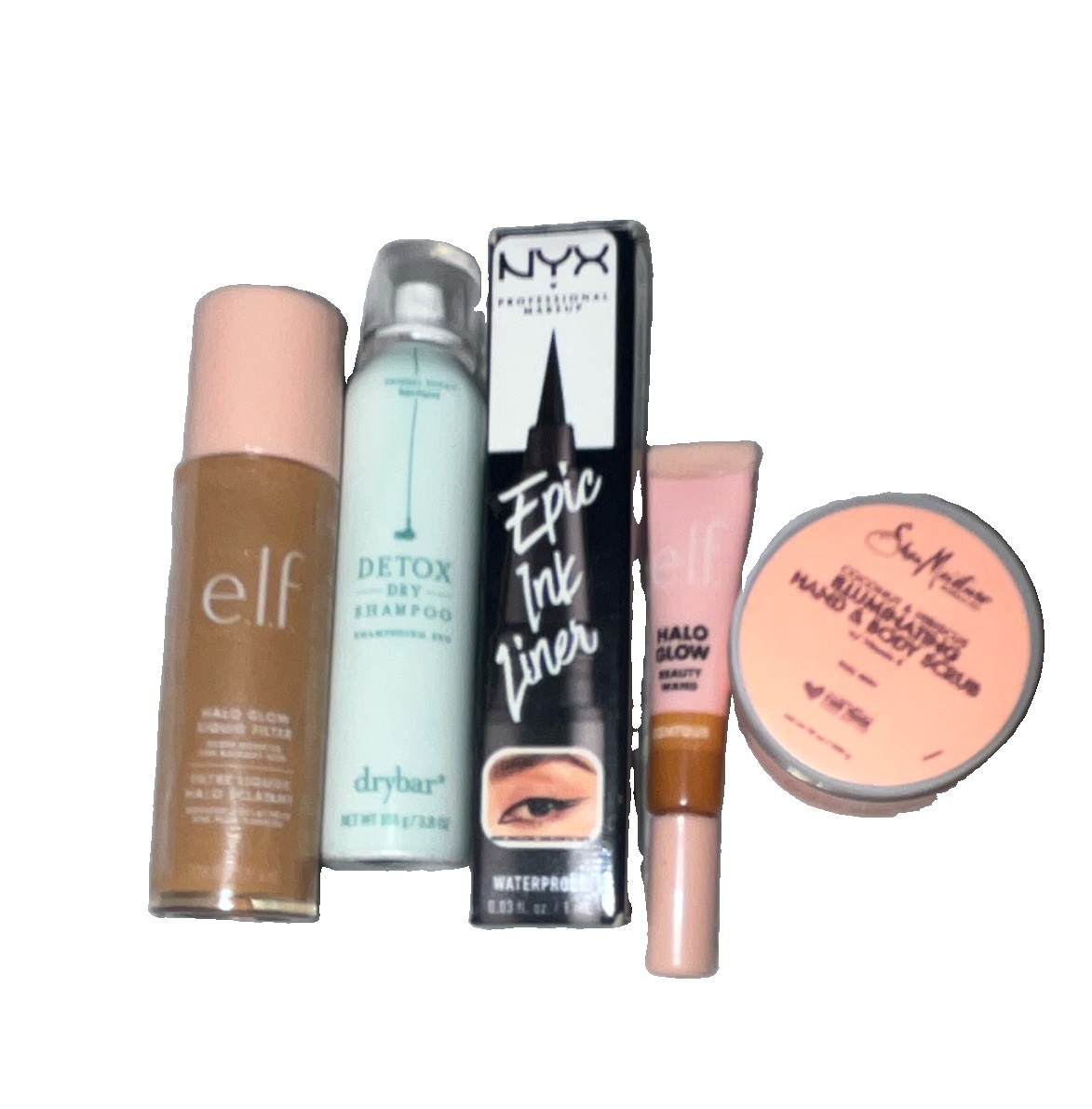 Ulta mini brands e.l.f., NYX Epic Ink Liner, drybar Detox, SheaMoisture