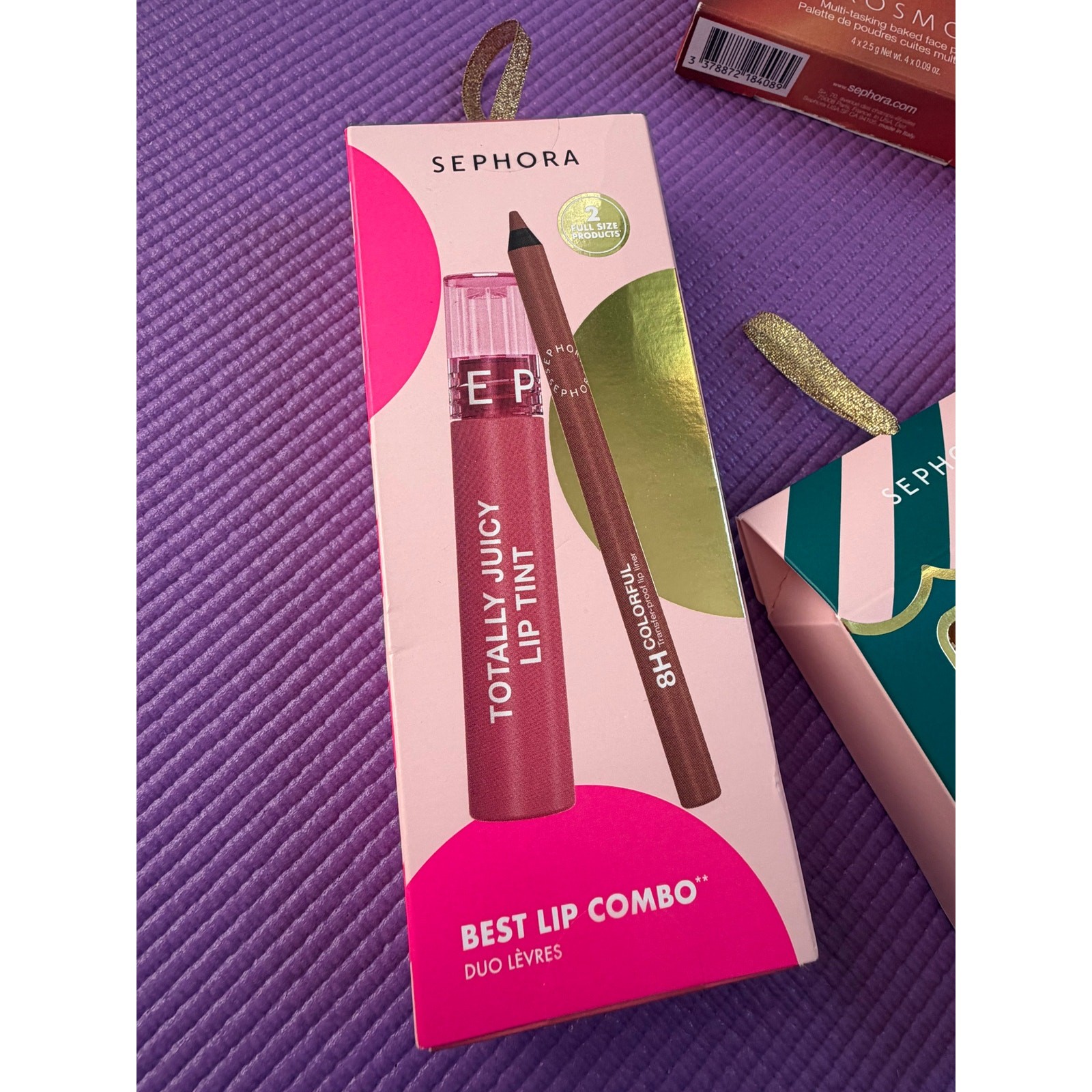 New Sephora Face & Lip Makeup Lot: Baked Palette, Tint, Liner & Face Masks