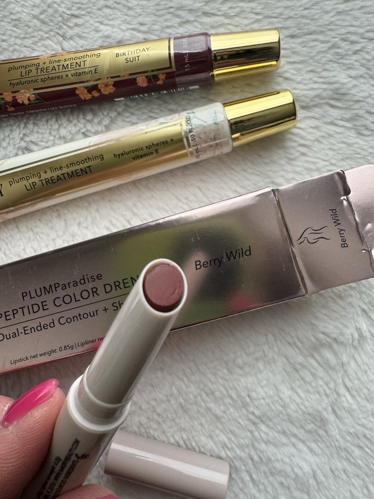 Brand New Bundle Of Nakery Lippies And Dual Contour And Shape Pen