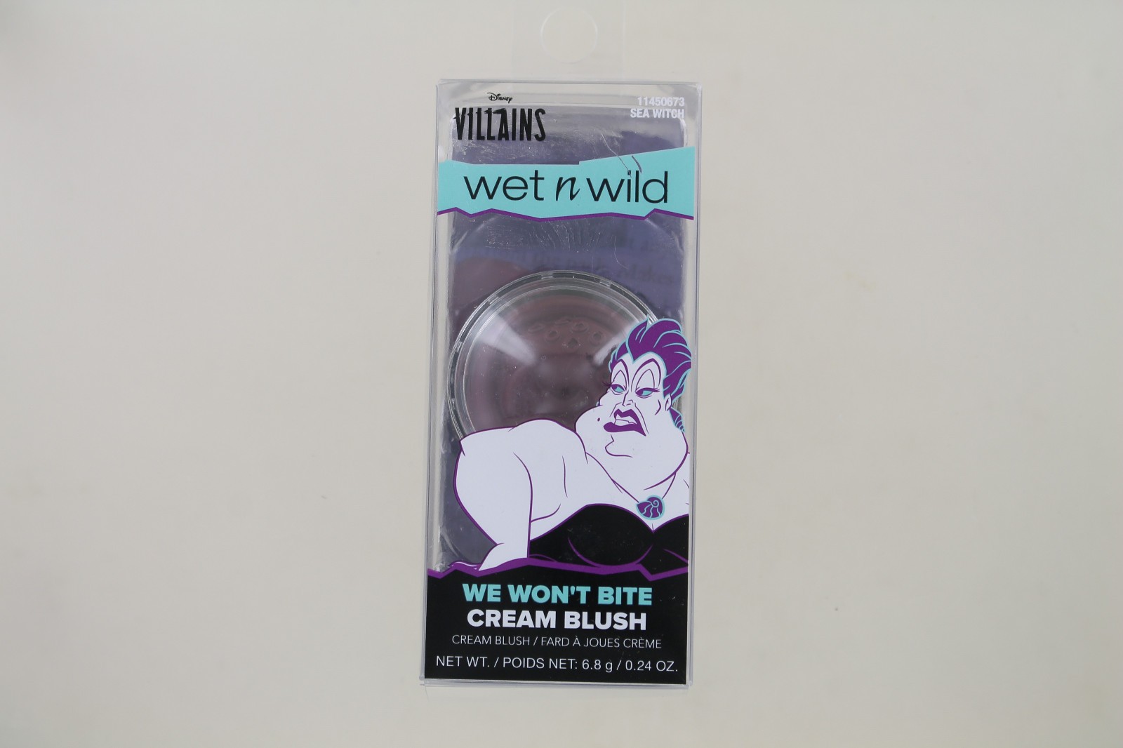 New Wet N Wild Disney Villains Lot – Ursula – Bag, 2 Blush, Highlighter