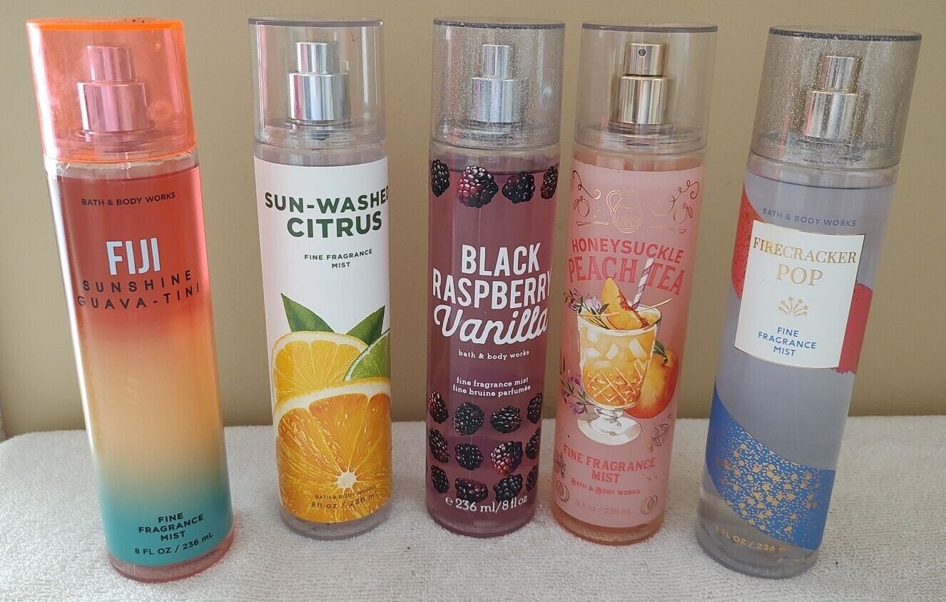 Bath & Body Works Fine Fragrance Mist Full Size Body Spray 8 fl oz