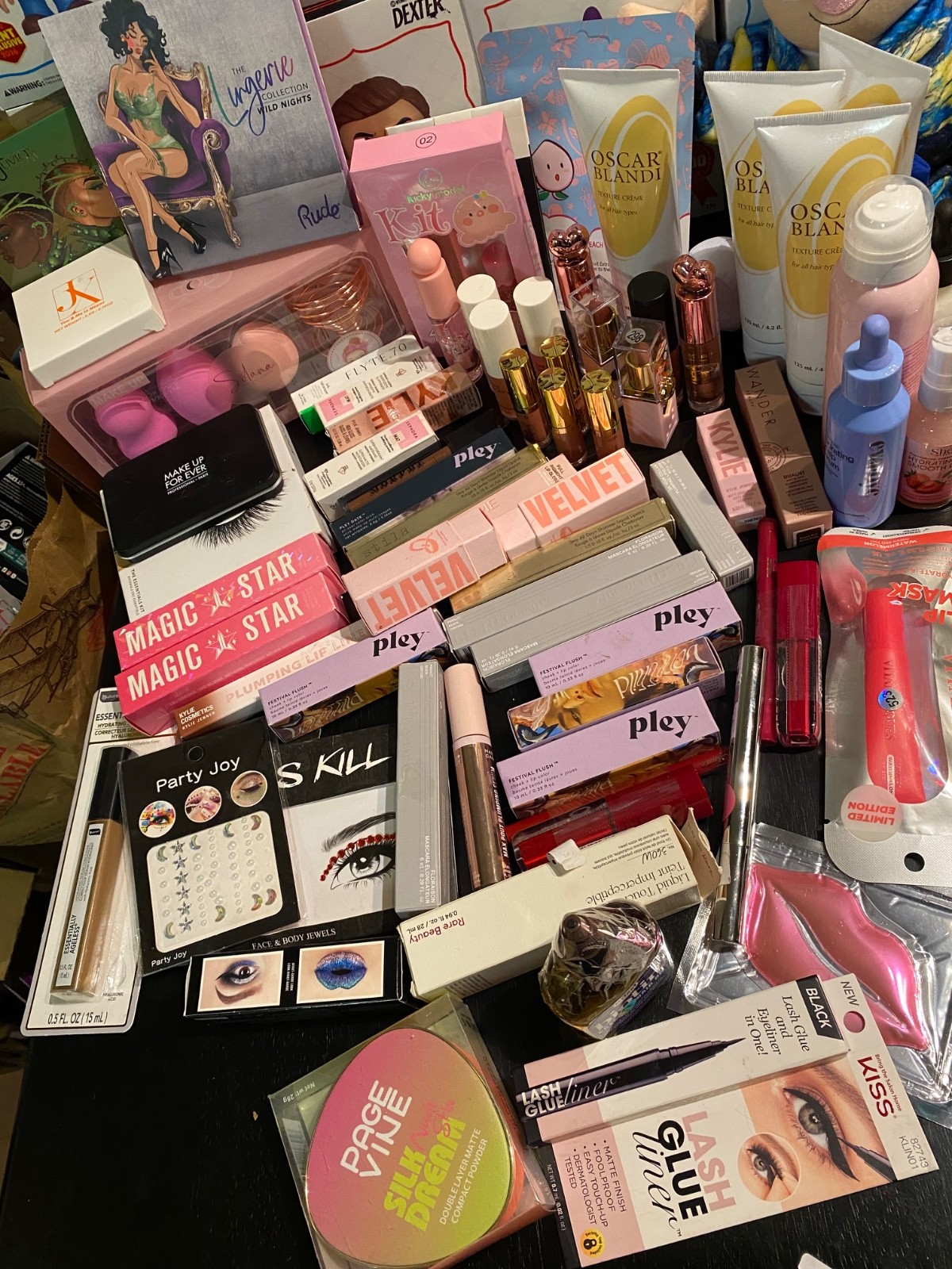 Assorted Makeup Mystery Bundle(65 pieces): Full Size and Travel Size!!