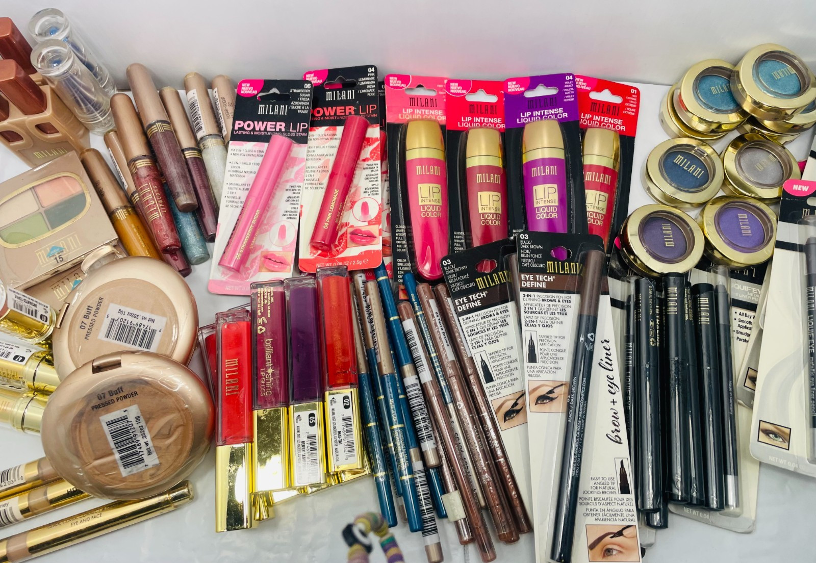 New 75 PC MILANI MAKEUP LOT **RARE HARD-TO-FIND ITEMS **GREAT DEAL!