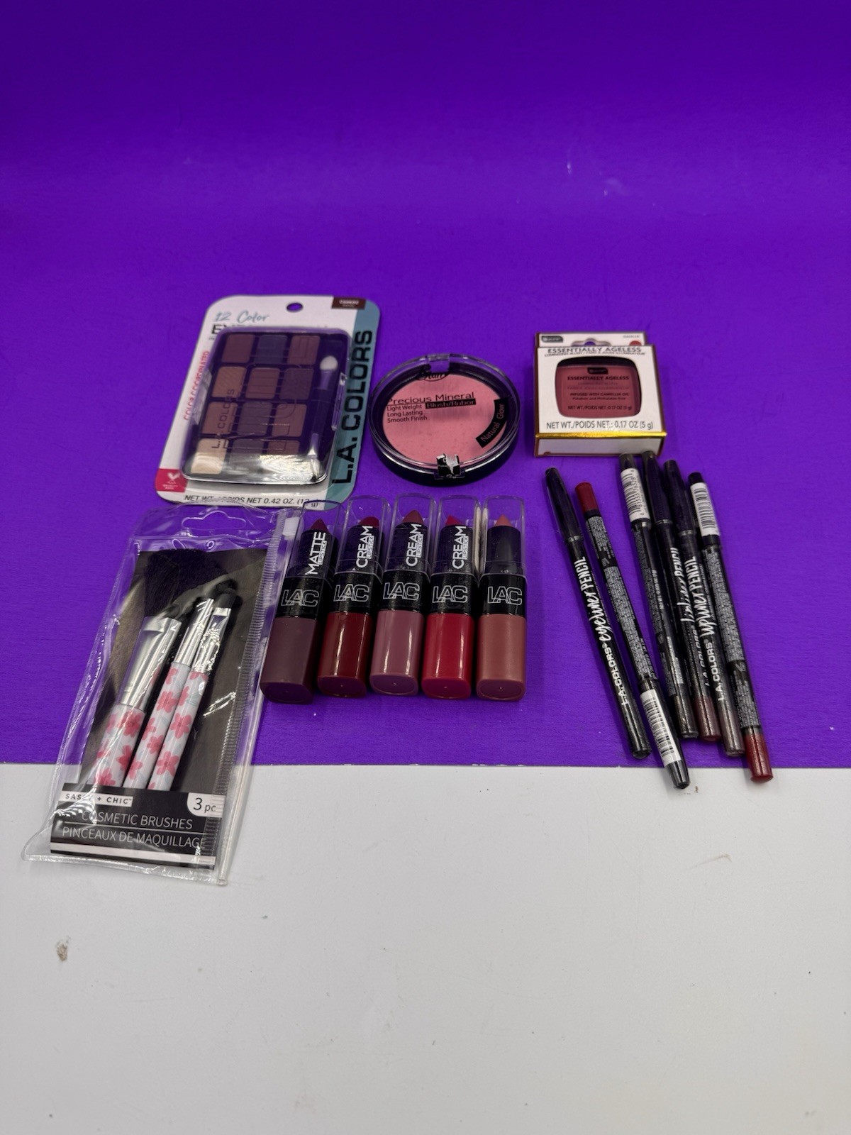 Huge 15 Piece Mixed Makeup Lot Eye Liner