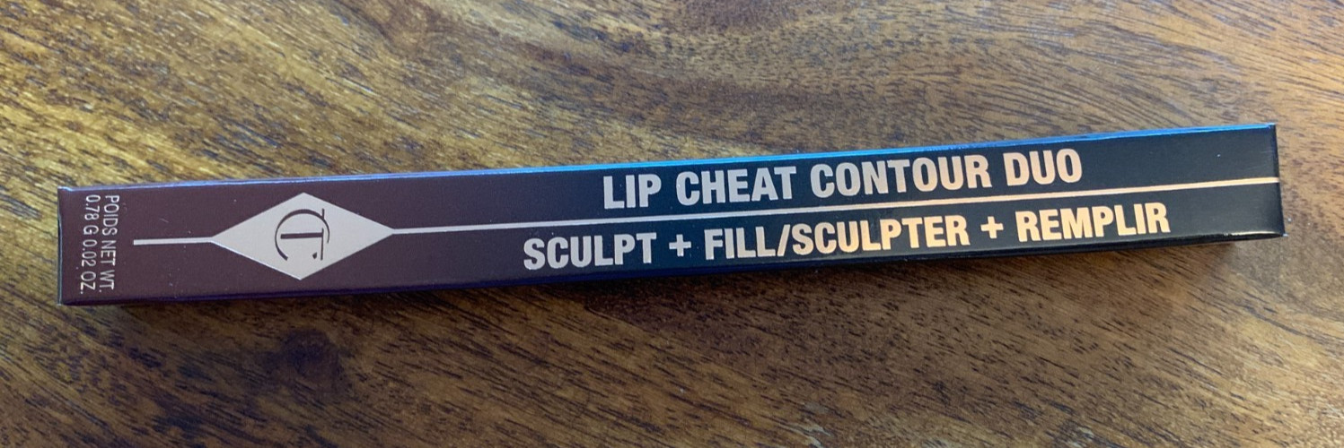 Charlotte Tilbury Lip Cheat Contour Duo Stick – Deep shade – New In Box