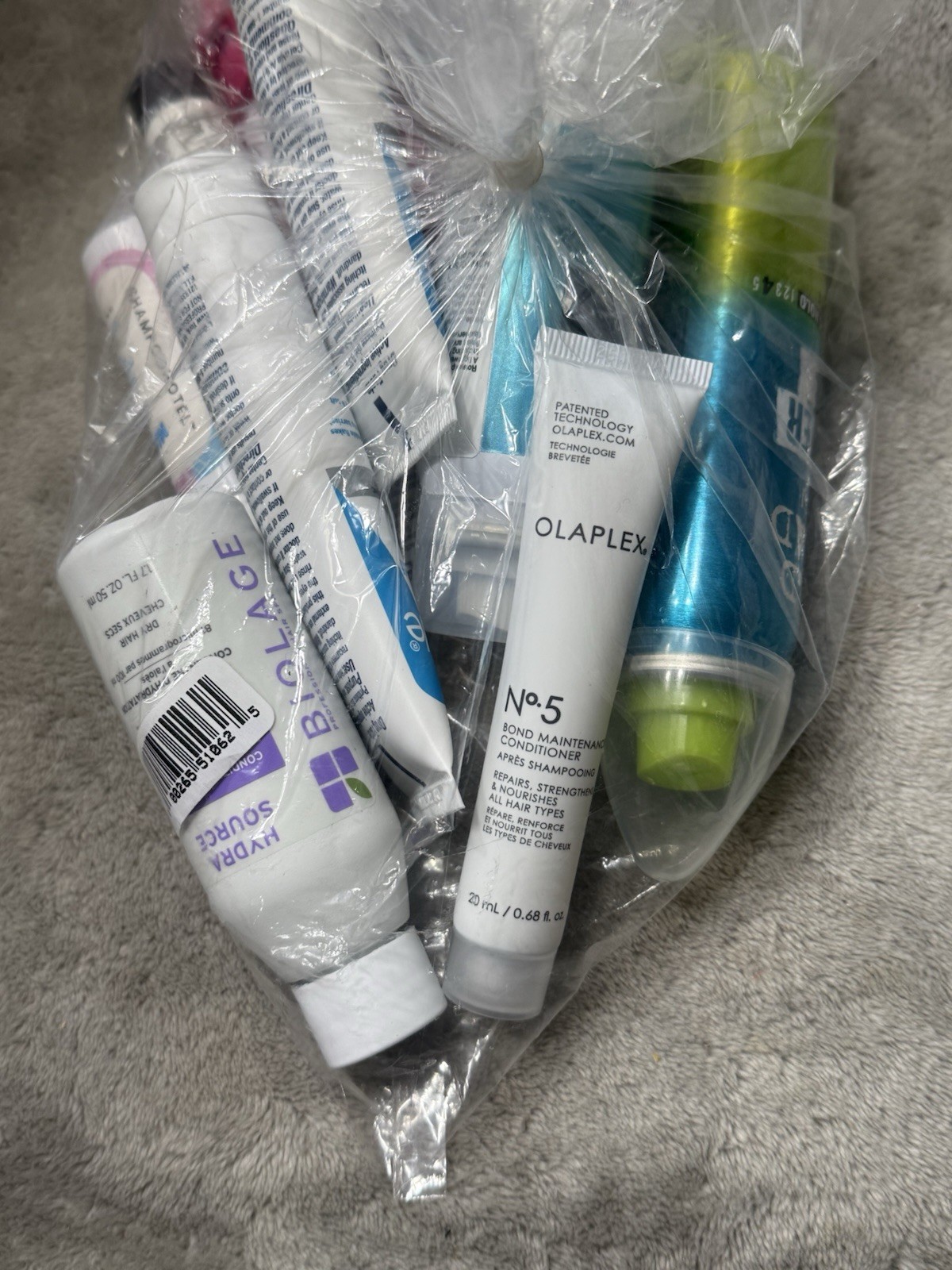 Set 12 Pc ULTA Hair Bundle Lot Olaplex Biolage TIGI CeraVe IGK New Sealed Travel