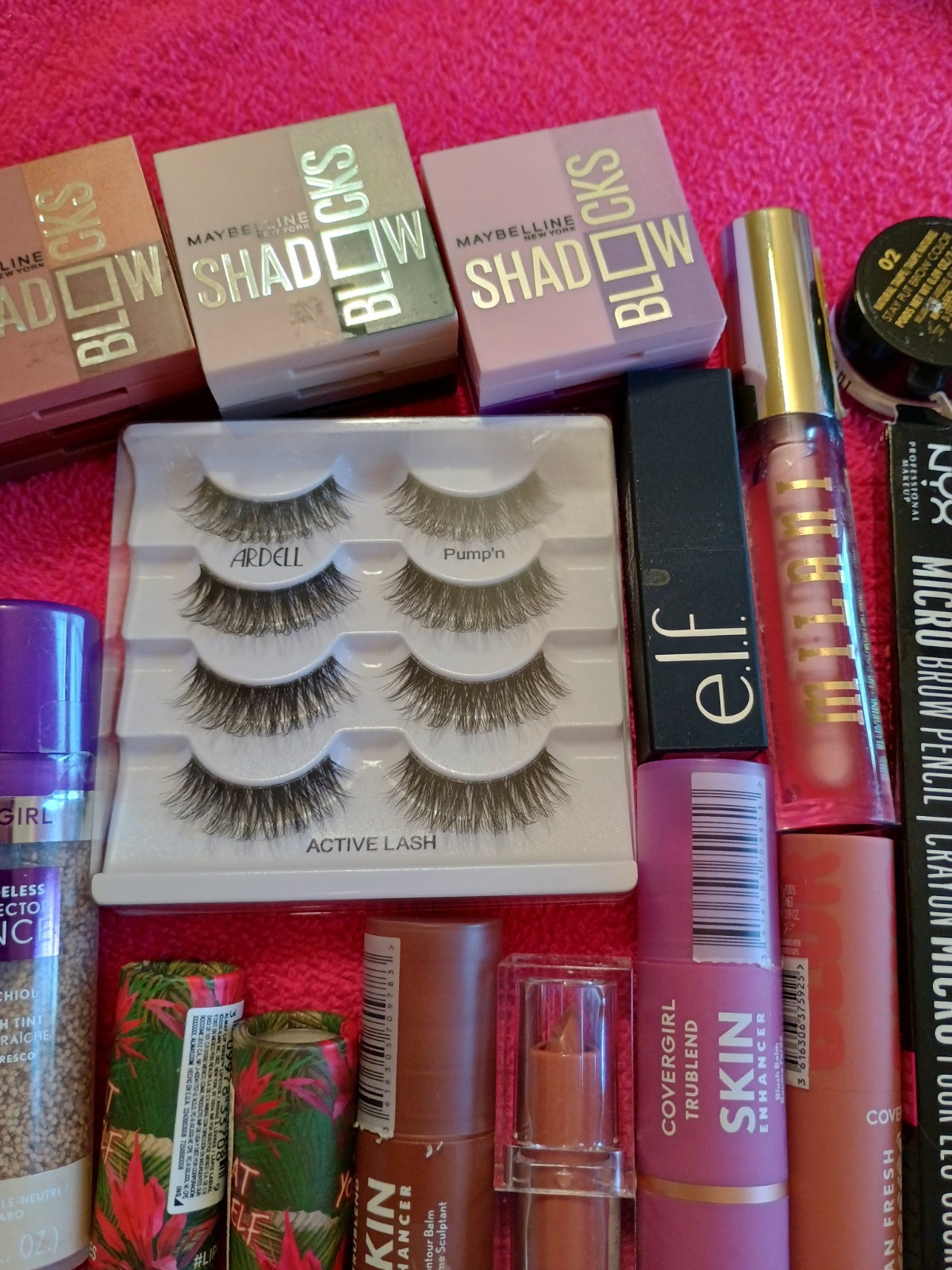 Makeup Bundle CoverGirl, L’Oreal, Maybelline, Almay, Rimmel – All NOT Sealed