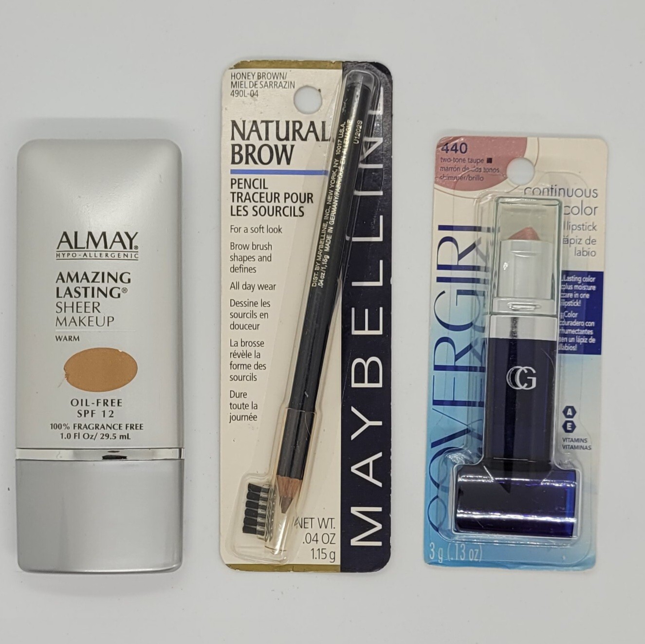 Mixed Beauty Lot 18 Items Almay Covergirl L’Oreal Mally Maybelline NYC NEW