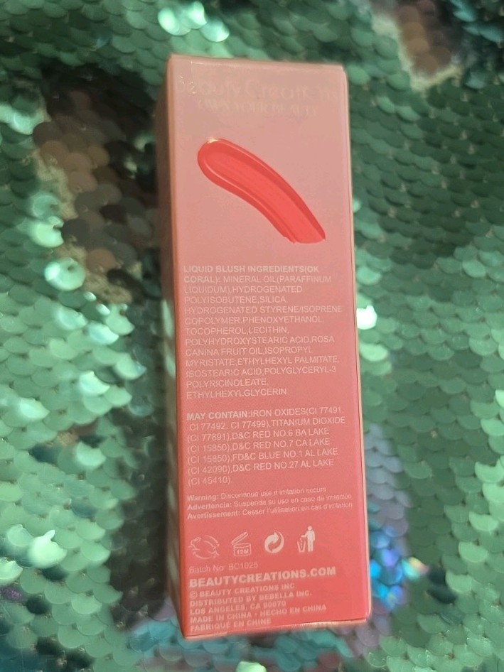 Beauty Creations Cruelty Free Lip&Cheek Cosmetics!Pretty Shades!Free Ship!
