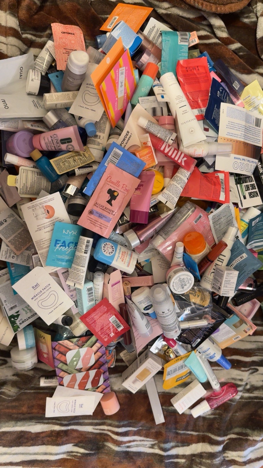 10 Piece Mystery Beauty Box, High-End Makeup Skincare Haircare SAMPLES
