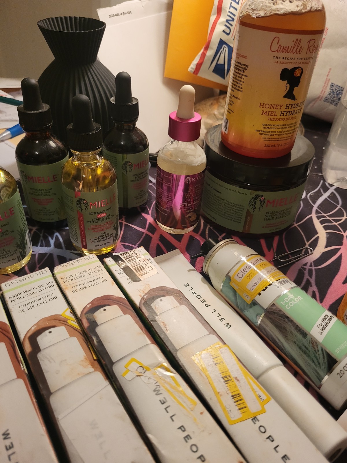 Mixed Beauty & Hair High End Bundle- Brown&Dark Skin Colors Predominantly
