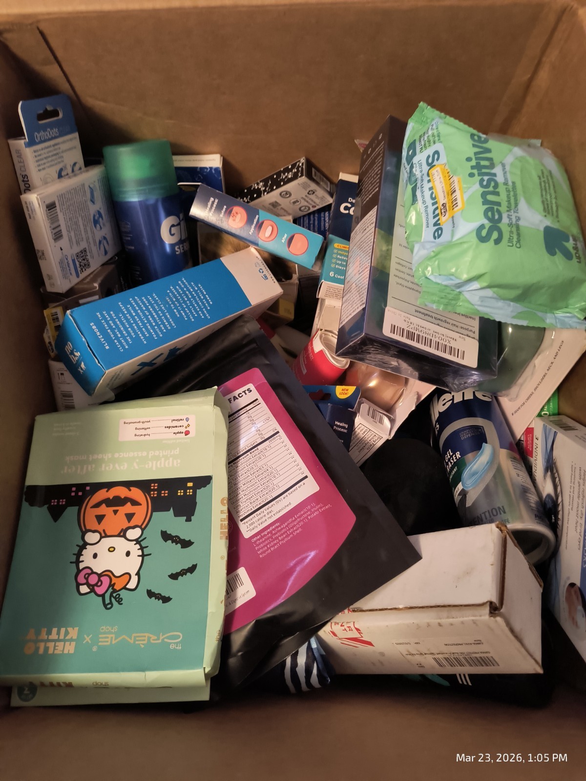 25+ Piece Beauty Lot Skincare Face Body Lip Eyes More Variety Box Various Brands