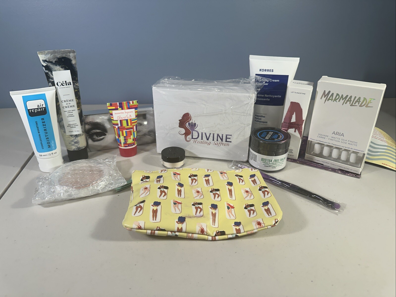Make Up, Skin Care, Nail, Cream Lot with Bag