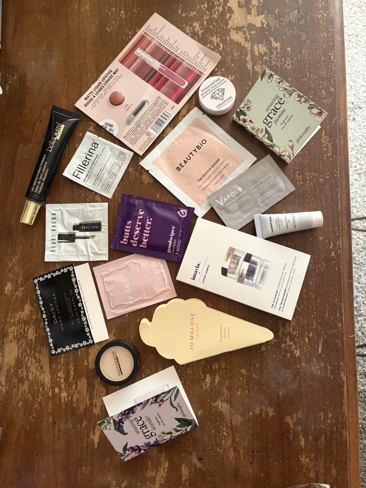 Marc Jacobs Jo Malone Philosophy Sample Lot Hydrating Creams Serums