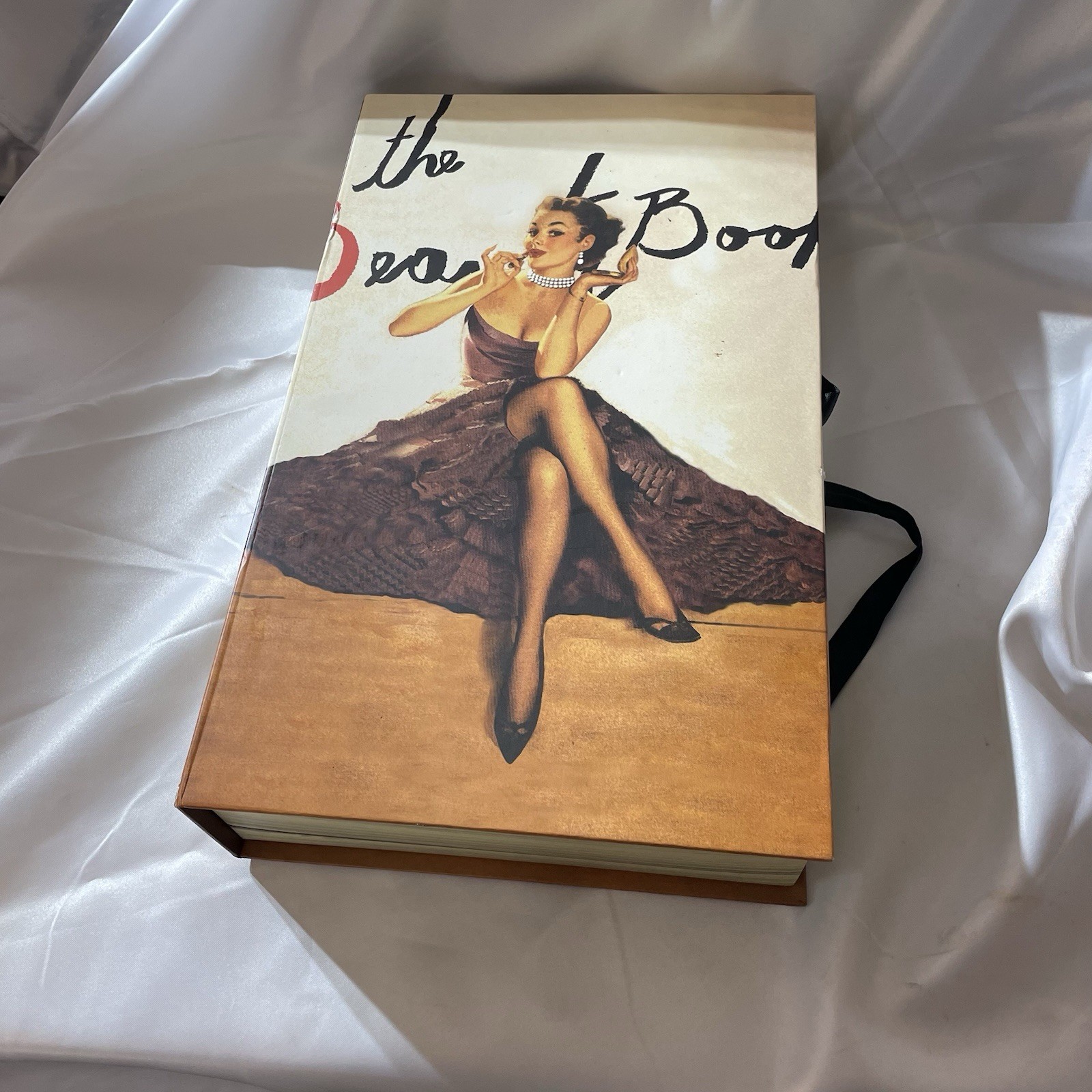 Rare NOS ‘The Beauty Book’ [box only] by Serious Skin Care unique designer box