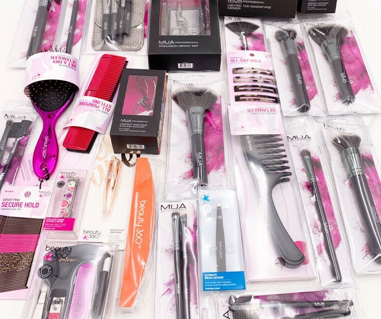 BEAUTY / MAKEUP / COSMETIC Tools Mixed Wholesale Lot Bundle – 40 PCS