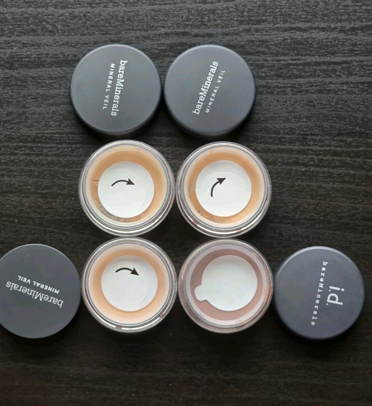 BareMinerals Original Mineral Veil Finishing Face Powder & Snazzy Eyeshadow Lot
