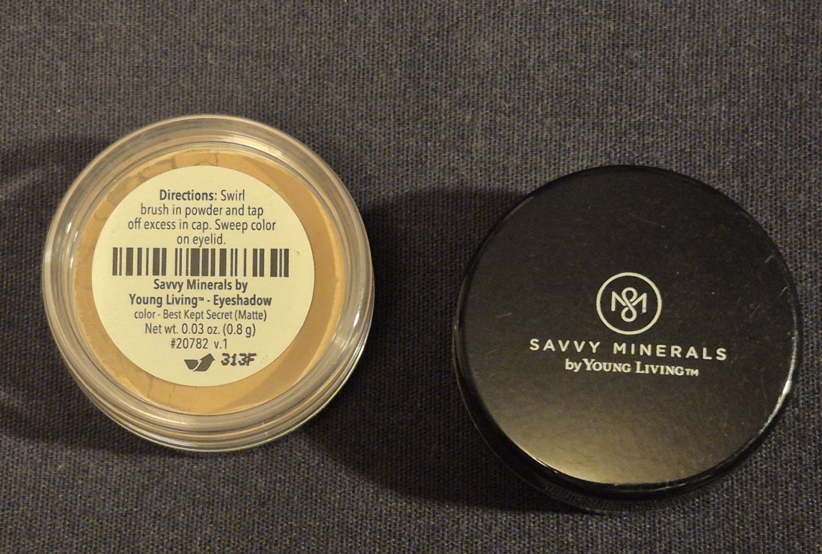 Savvy Minerals Young Livings. NWOT 0.03OZ .8 gm You Choice 3 Each Per Lot