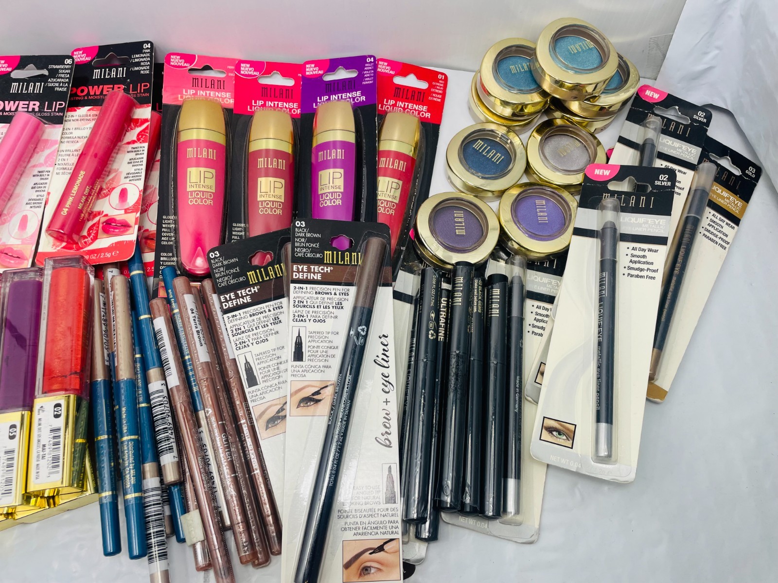 New 75 PC MILANI MAKEUP LOT **RARE HARD-TO-FIND ITEMS **GREAT DEAL!