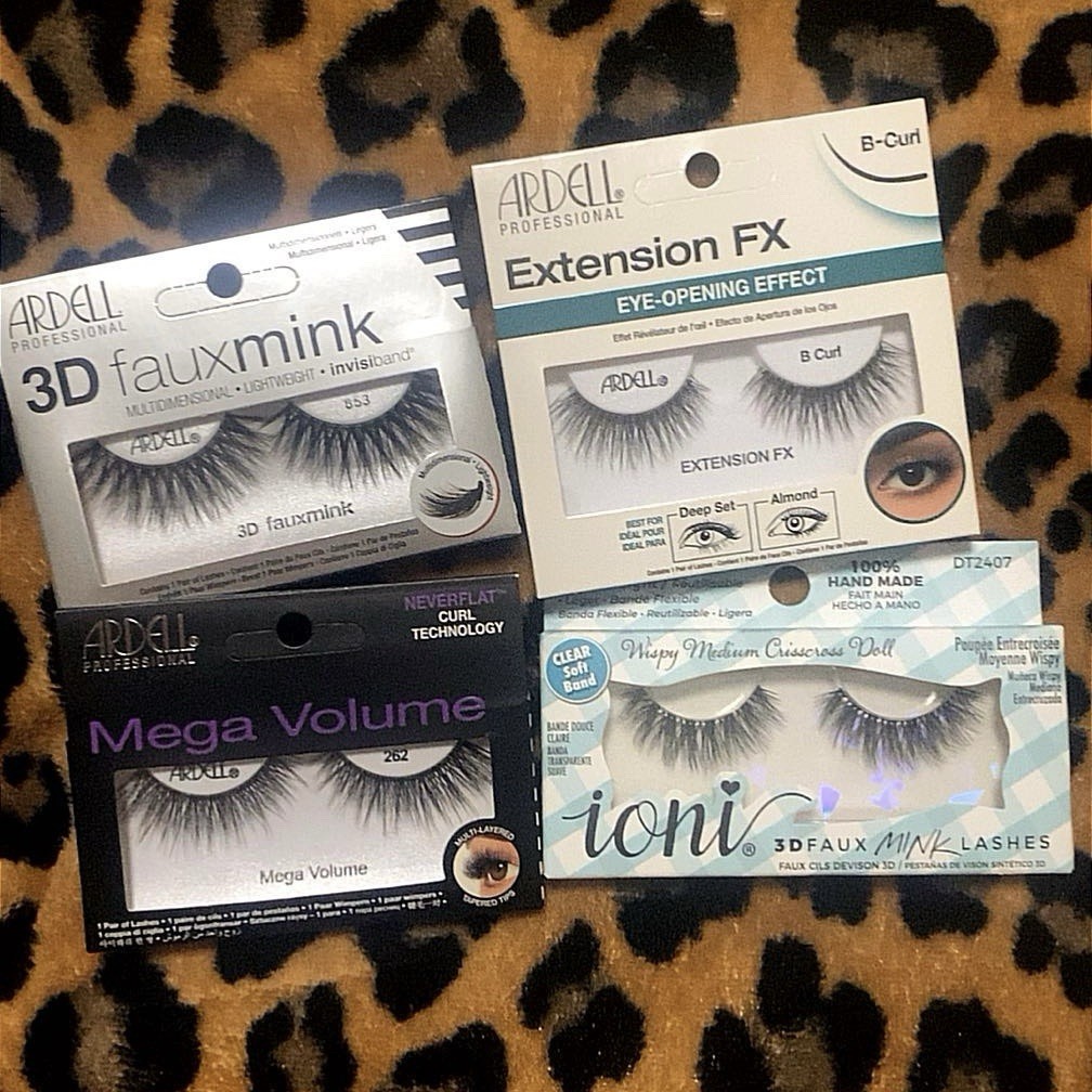 Ardell Mixed Lot False Eyelashes 3D Faux Mink Extension FX Mega Volume Lashes